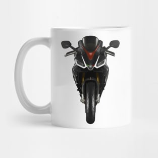 RS660 Bike Front View Illustration Mug